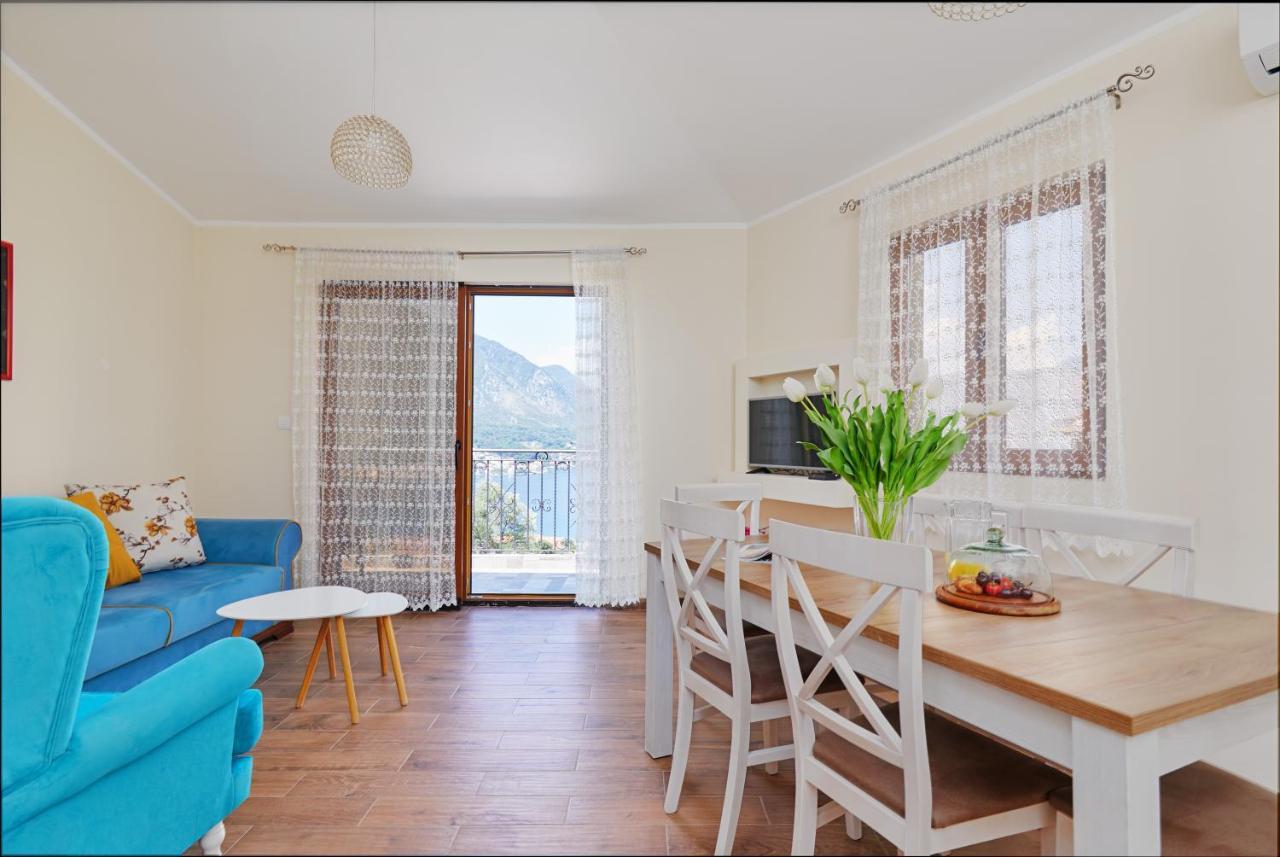 Our Sunset Apartments With Pool And Sea View コトル エクステリア 写真